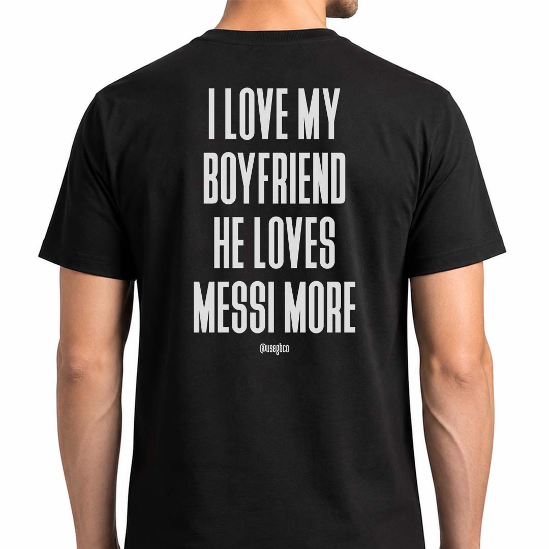 Nome do produto: Camiseta I Love - Messi More - Quality