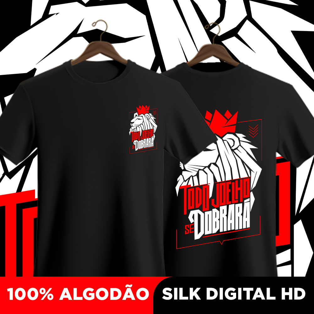 Nome do produto: Camisa Todo joelho se dobrará