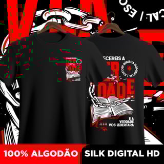 Camisa A verdade vos libertará
