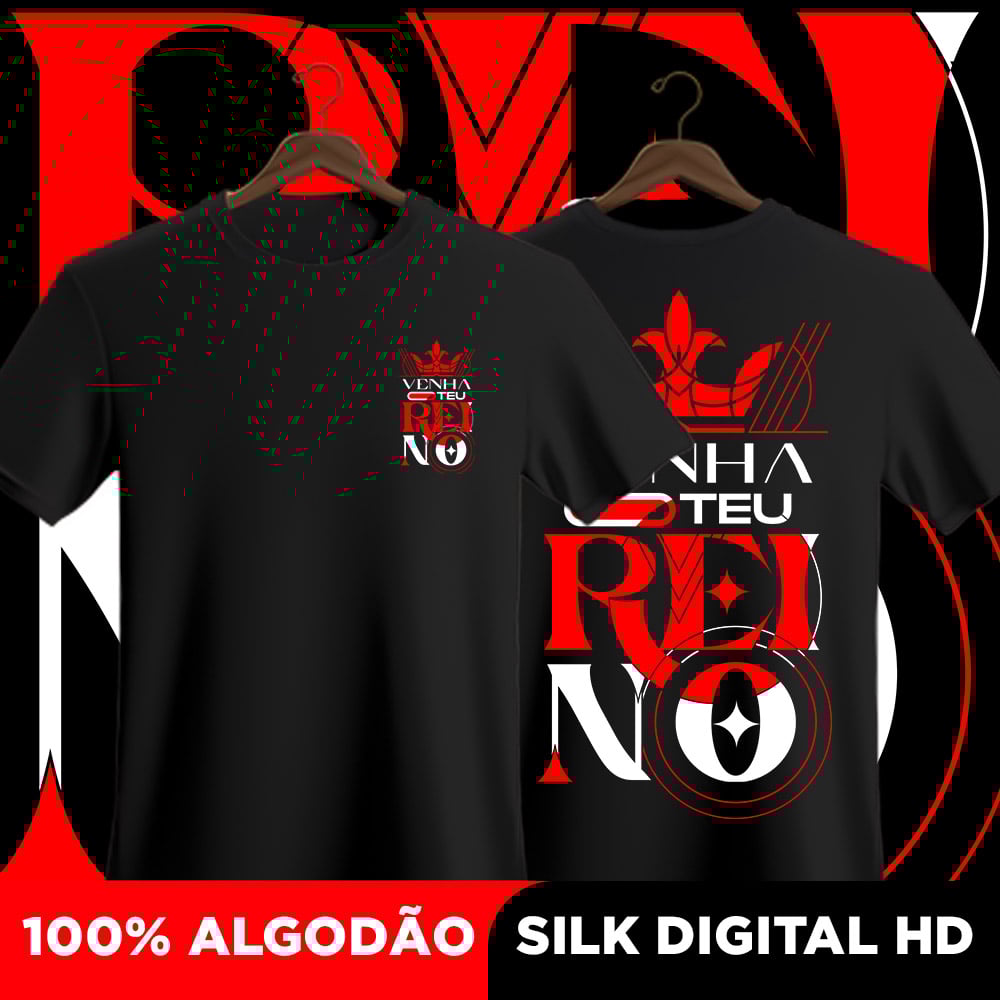 Nome do produto: Camisa Venha o teu reino 