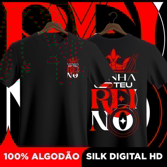Camisa Venha o teu reino 