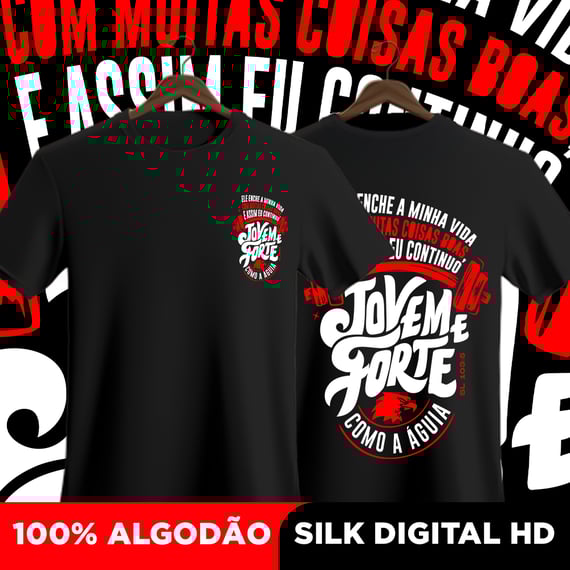 Camisa Jovem e forte