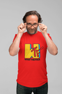 CAMISETA WHAT THE FUCK (mtv)