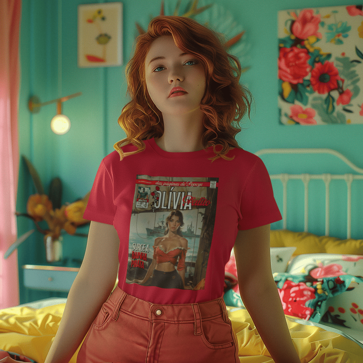 Nome do produto: Olivia Palito -  A Rainha Pirata.