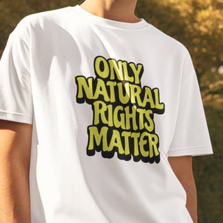 Camiseta Natural Rights