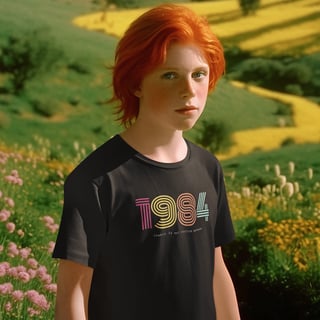 Nome do produto Camiseta 1984 Preta (Unissex)