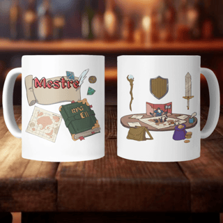 Caneca RPG - Mestre