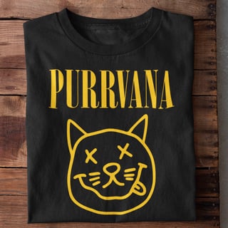 Nome do produto Camiseta Unissex - Purrvana