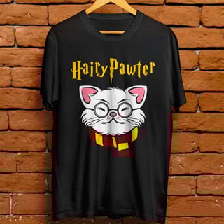 Nome do produto Camiseta Unissex - Hairy Pawter
