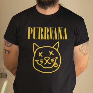 Nome do produto Camiseta Unissex - Purrvana