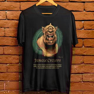 Nome do produto Camiseta Unissex - Jungle Cyclops