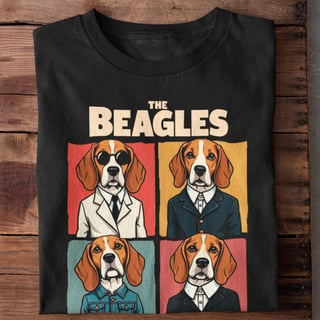 Camiseta Unissex - The Beagles