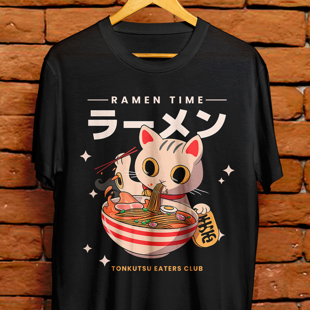 Camiseta Unissex - Ramen time