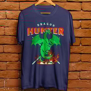 Nome do produto Camiseta Unissex - Dragon hunter