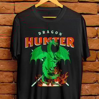 Nome do produto Camiseta Unissex - Dragon hunter
