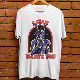 Nome do produto Camiseta Unissex - Satan wants you