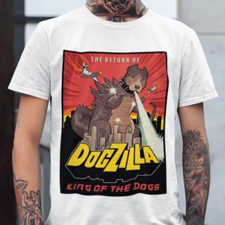 Camiseta Unissex - Dogzilla