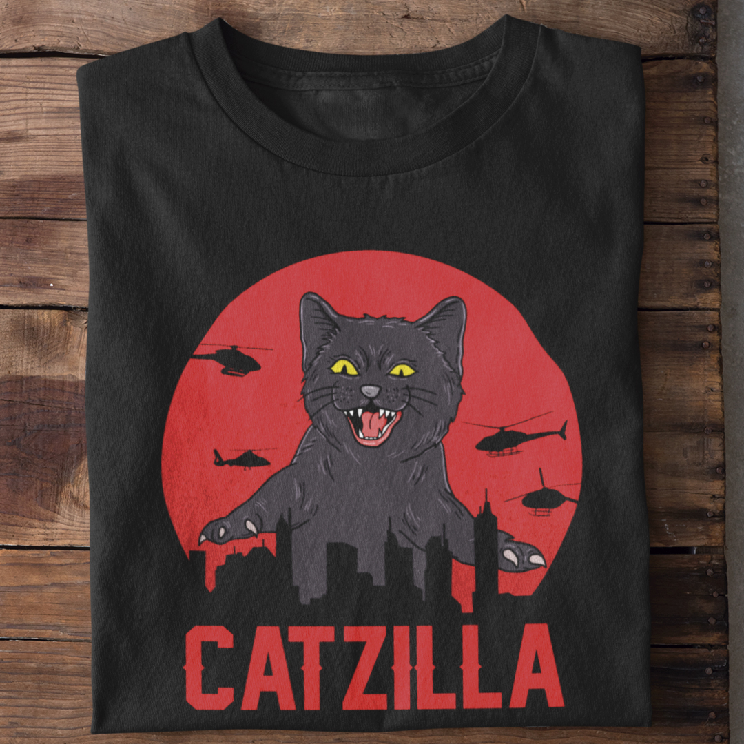 Camiseta Unissex - Catzilla