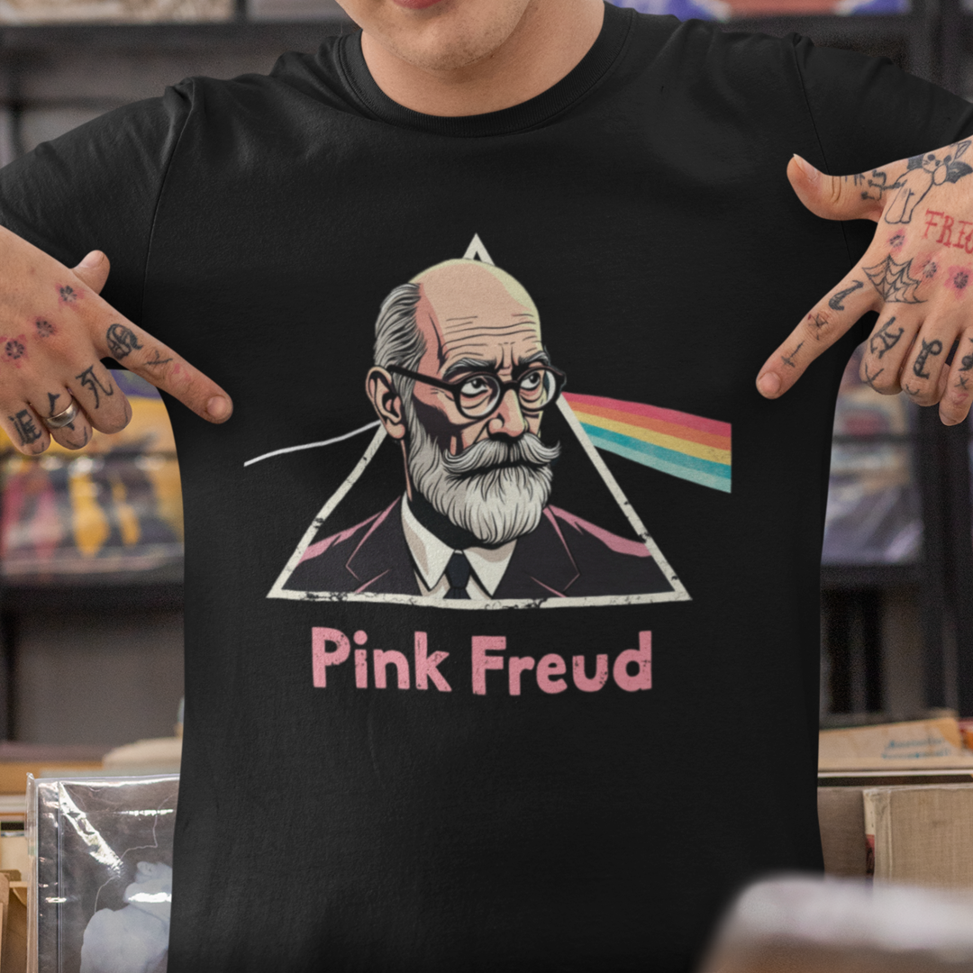 Camiseta Unissex - Pink Freud