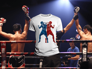 Muay Thai Blue Red