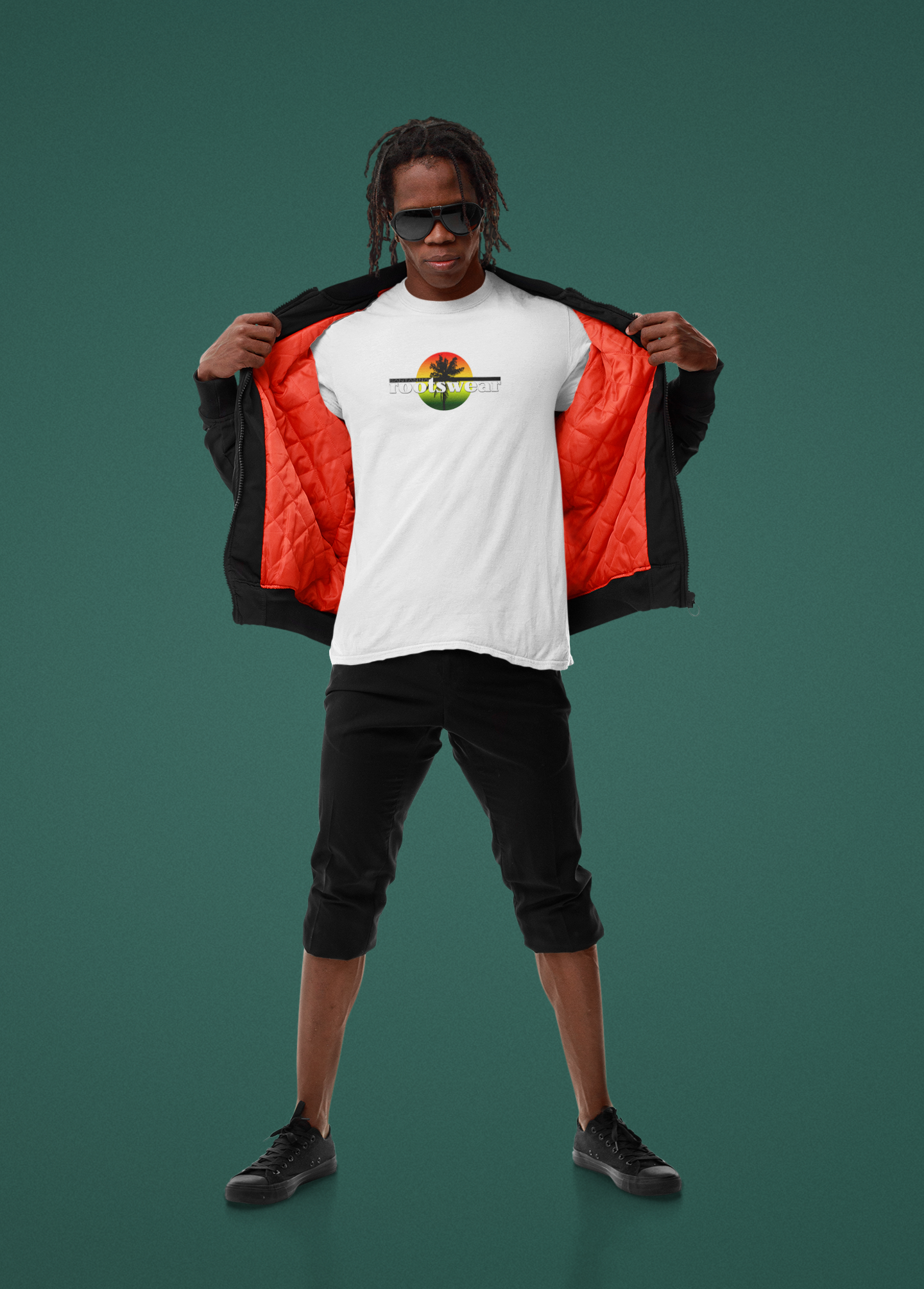 Camiseta Prime Unissex Branca - Coqueiro RTW Reggae