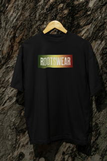 Nome do produto Camiseta Oversized Rootswear Reggae Unissex (Branca/Preta)