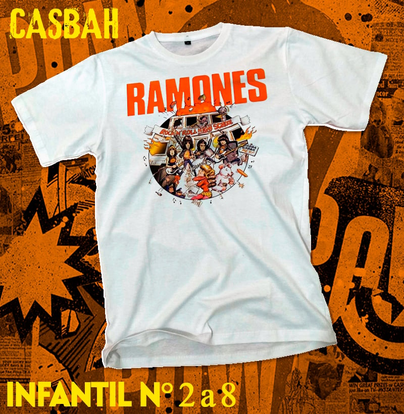 Ramones - Rock n Roll High School Infantil 02 a 08