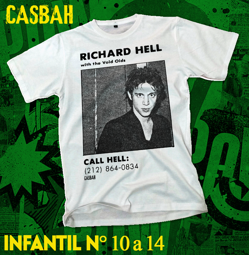 Nome do produto: Richard Hell - Infantil 10 a 14