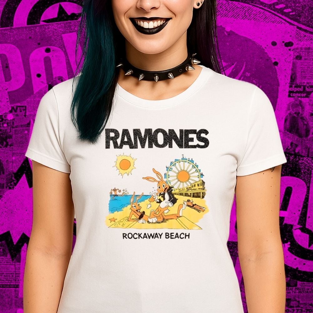 Nome do produto: Ramones Rockaway Beach - Feminina