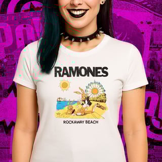 Ramones Rockaway Beach - Feminina