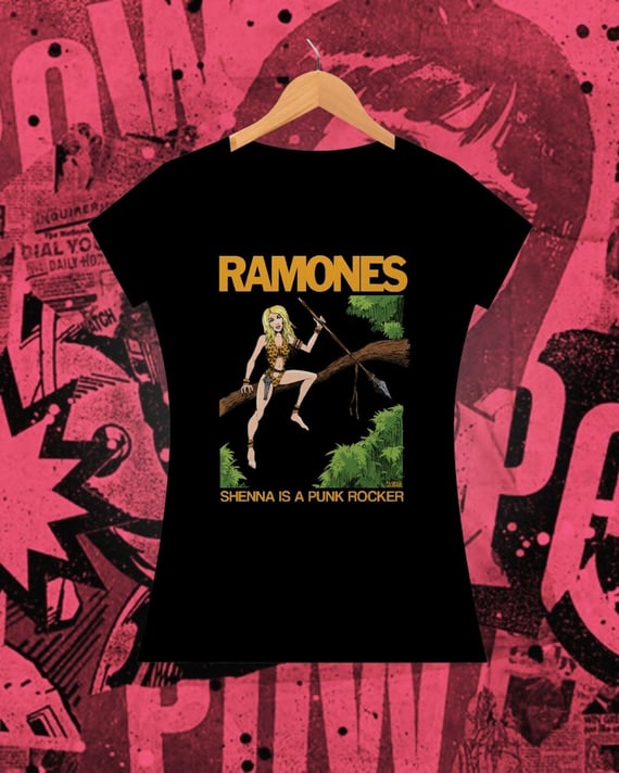 Ramones - Shenna is a punk rocker - feminina