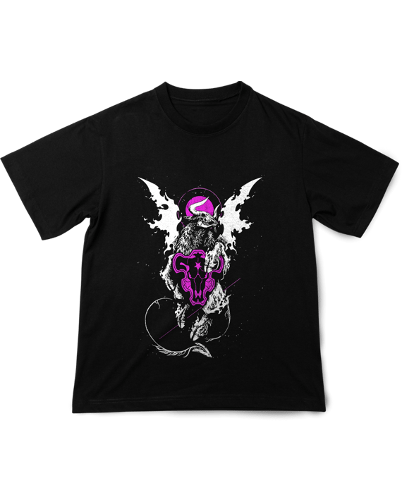 Camisa Touros Negros (Arte Frente)