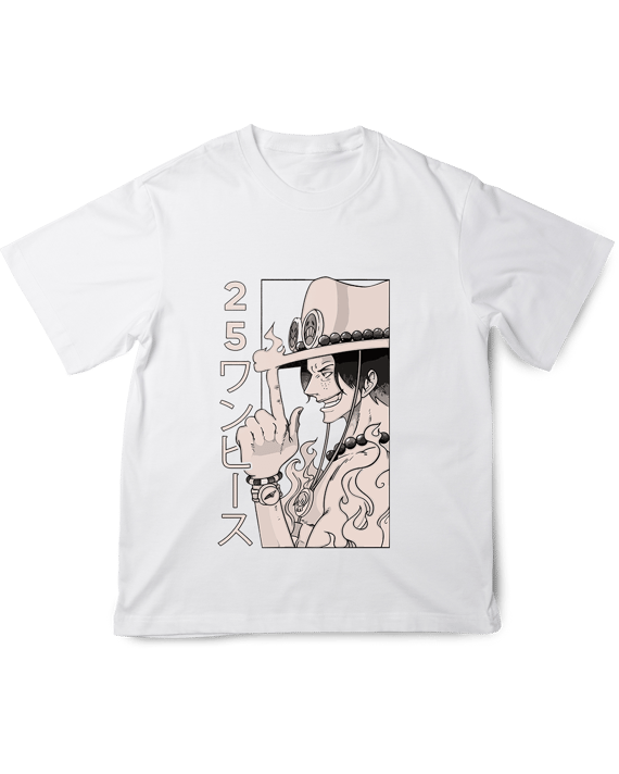 Camisa Ace 25OnePiece (Arte Frente)
