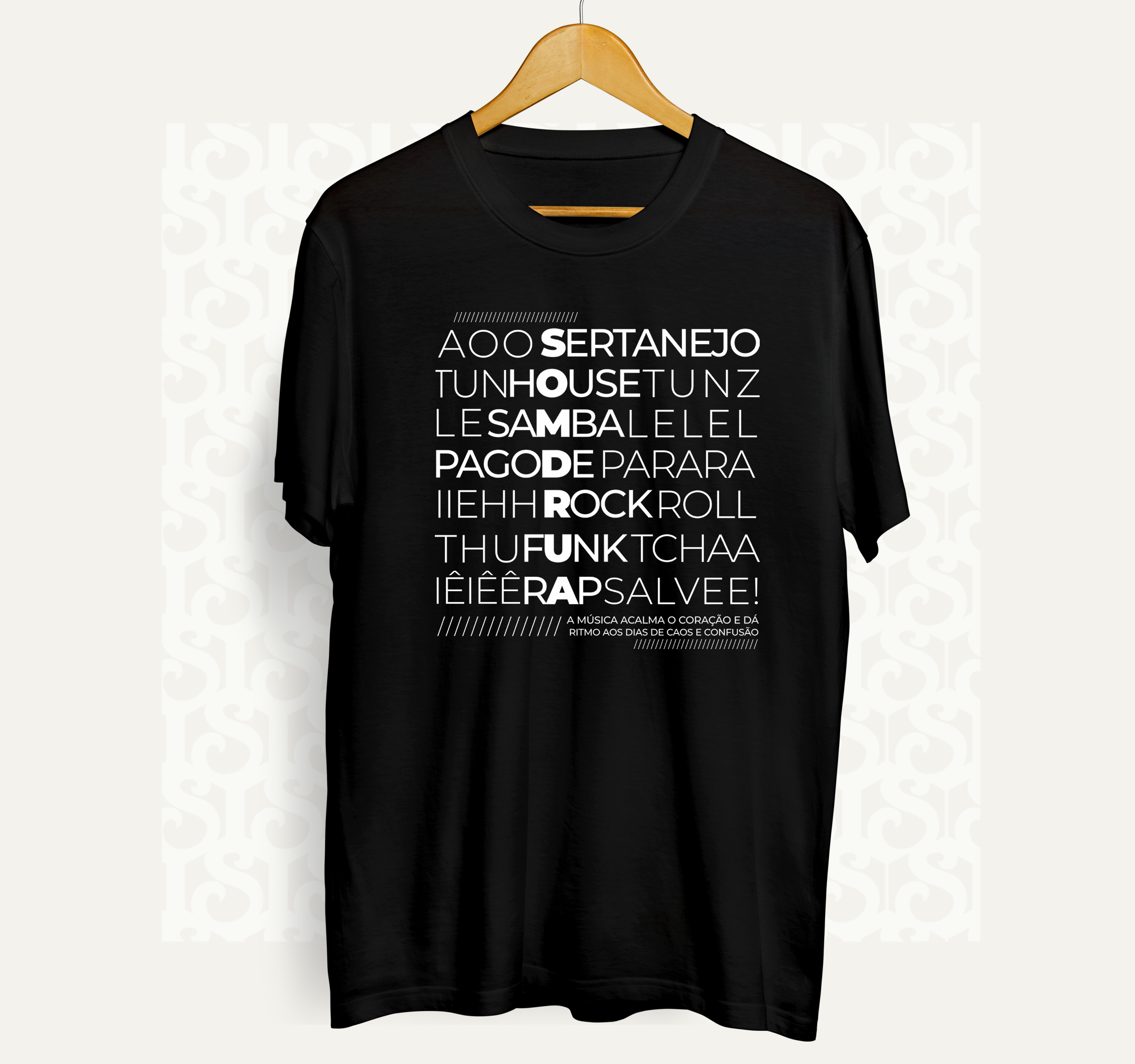 Camiseta #Music