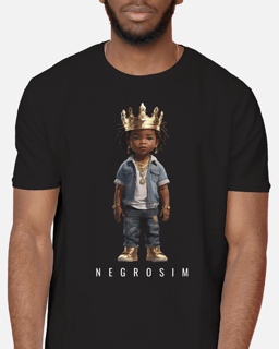 Nome do produto Camiseta Rei Negrosim