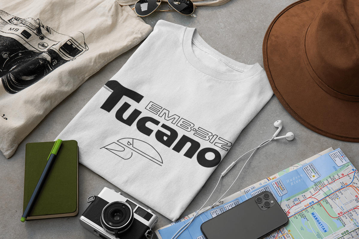 Nome do produto: T-27 Tucano EMB-312 - Preto