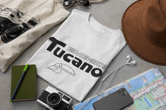 T-27 Tucano EMB-312 - Preto