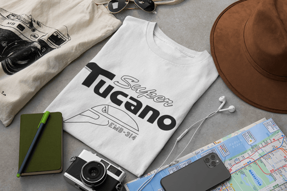 A-29 SuperTucano - EMB-314 - Preto