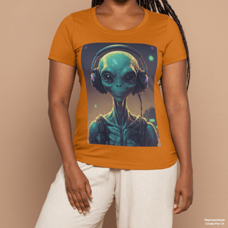 Nome do produto Happy Alien - Camiseta