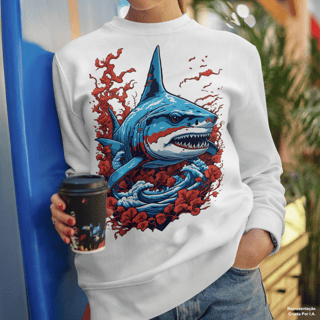 Nome do produto Shark Killer Shark - Moletom