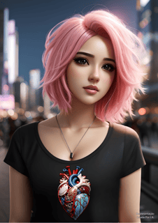 Nome do produto Coração De I.A - Camiseta