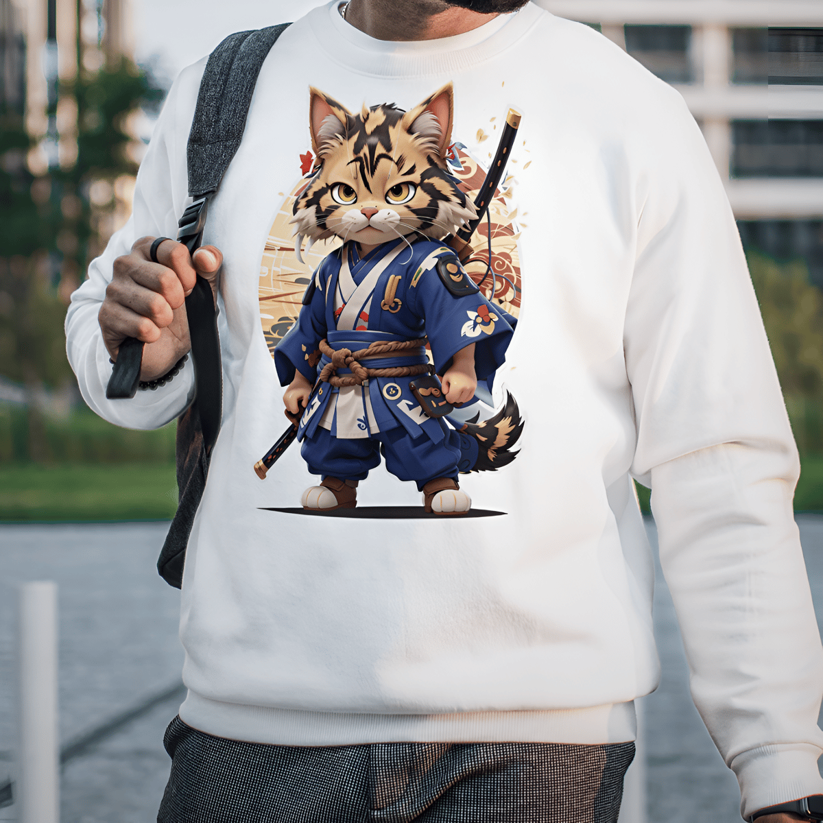 Nome do produto: Samurai Ligre - Moletom