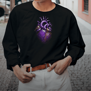 Nome do produto Coração Mais Que Perfeito - Moletom