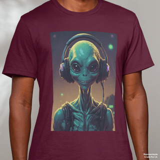 Nome do produto Happy Alien - Camiseta