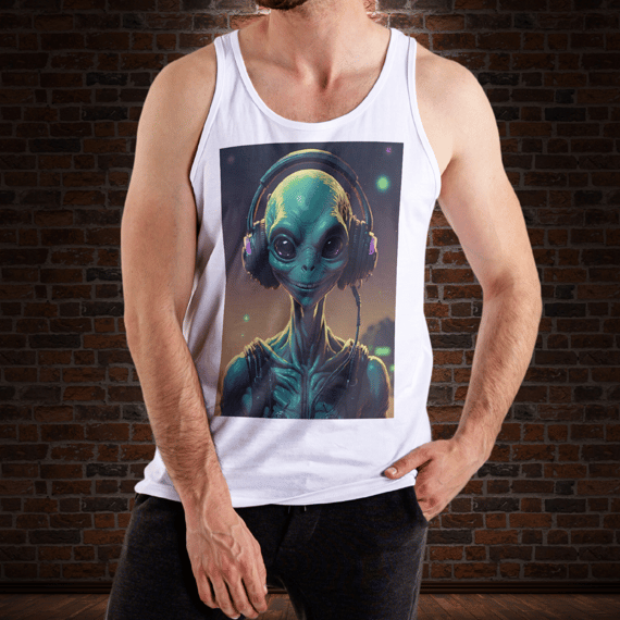 Happy Alien - Camiseta Regata