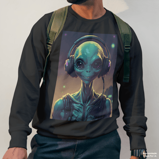 Happy Alien - Moletom