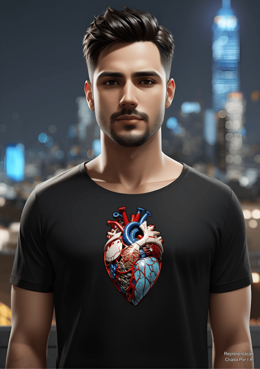Nome do produto: Coração De I.A - Camiseta