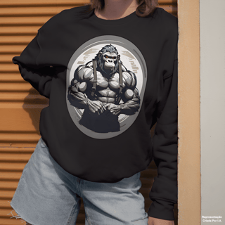 Nome do produto Gorila Estilo The Rock - Moletom