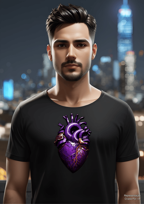 Coração Mais Que Perfeito - Camiseta