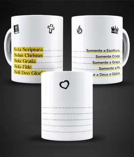 Caneca 5 Solas